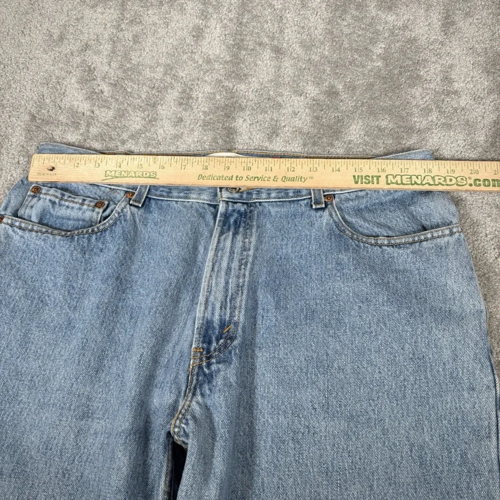 Vintage Levis 560 Jeans Mens 36x32 Comfort Fit Light Wash Blue Denim Cotton Y2K
